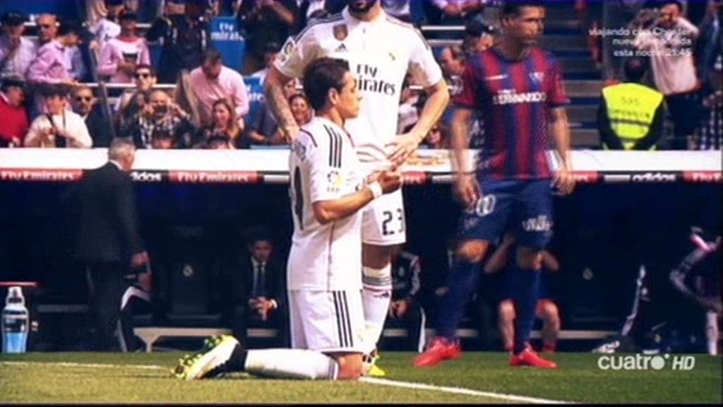 Las oraciones de Chicharito dieron sus frutos con un gol del mexicano ante el Eibar