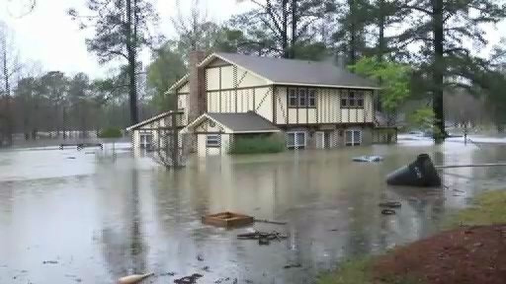 De Texas a Luisiana, el sur de EEUU sepultado por las aguas