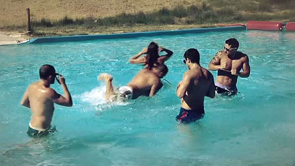 Chapuzones para evitar los calores