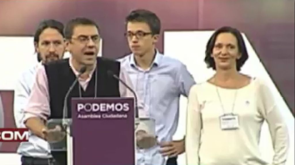 Monedero matiza sus palabras: "Mi partido es lo más decente en la política española"