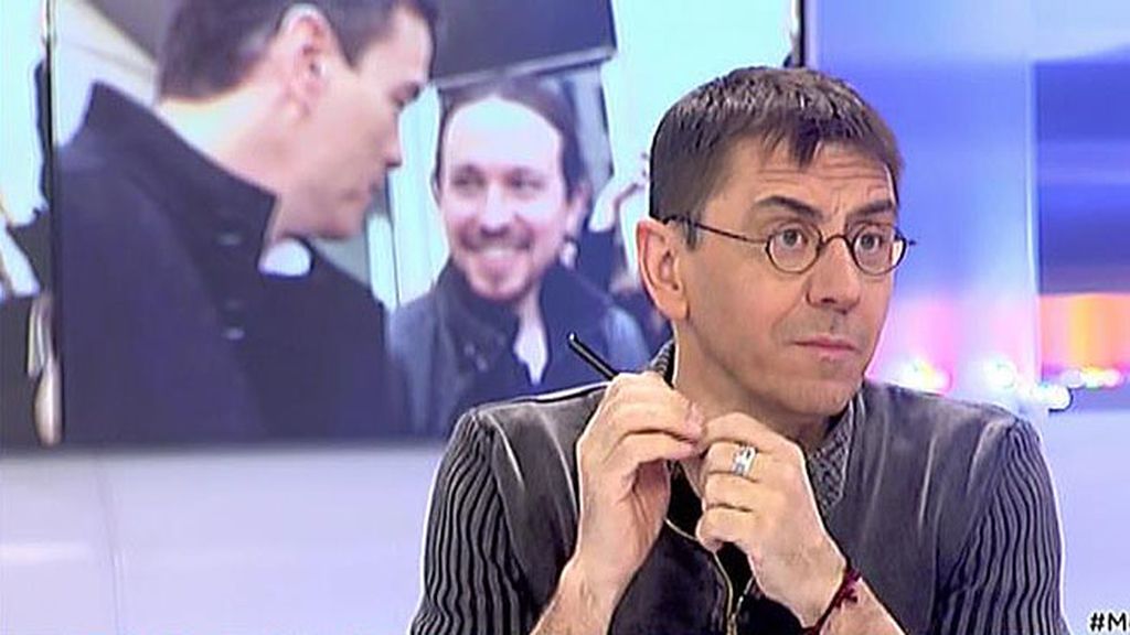 Monedero: "Sánchez no tiene libertad para tomar decisiones porque no le dejan ni el titiritero Rivera ni los barones"