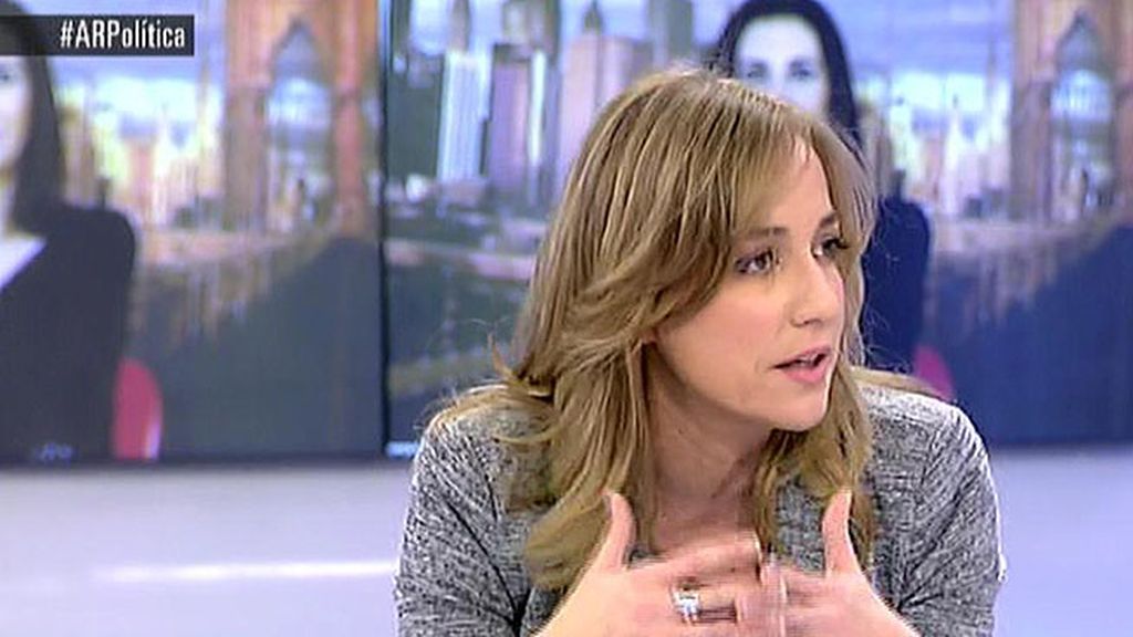 Tania Sánchez, tras la admisión a trámite de la querella: "No va  a ir a ningún sitio"