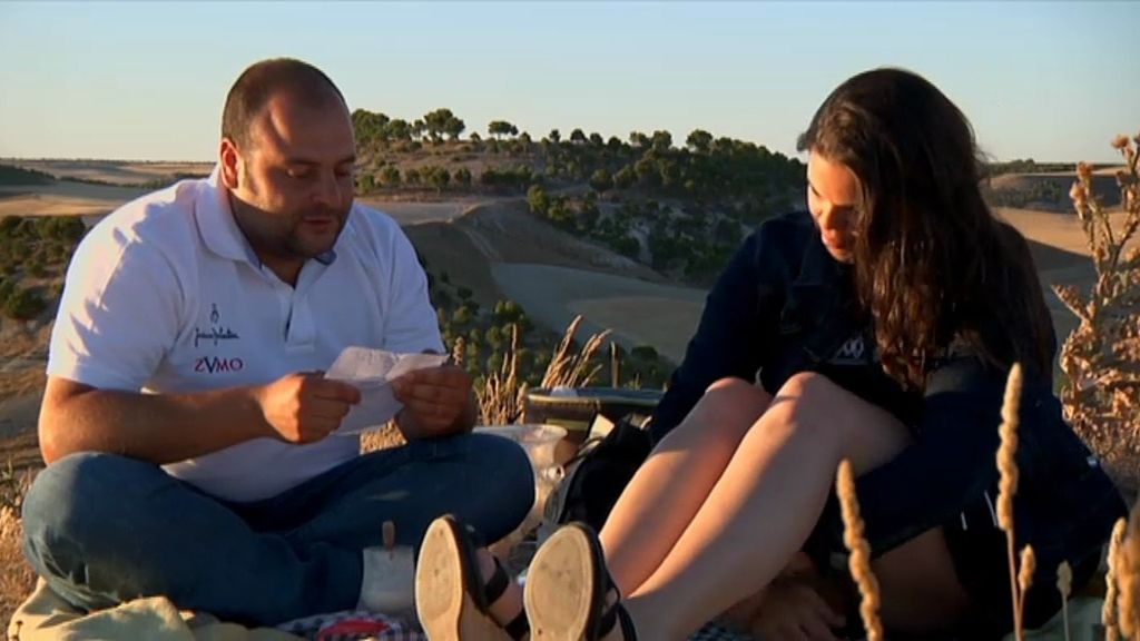 Román y Yésica: amor campestre