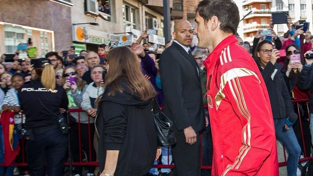 Logroño se vuelca con Iker Casillas