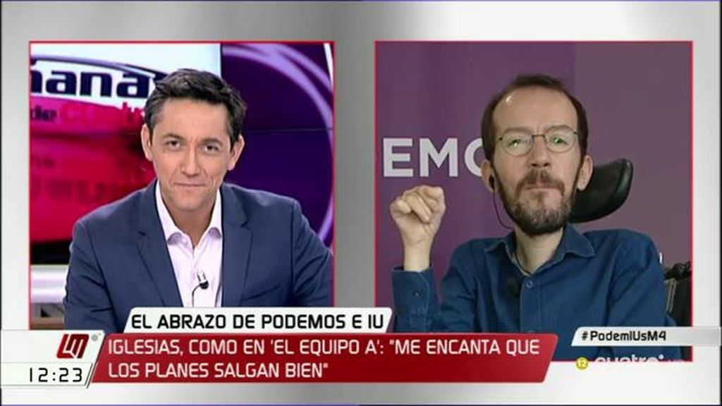 La entrevista a Pablo Echenique, a la carta