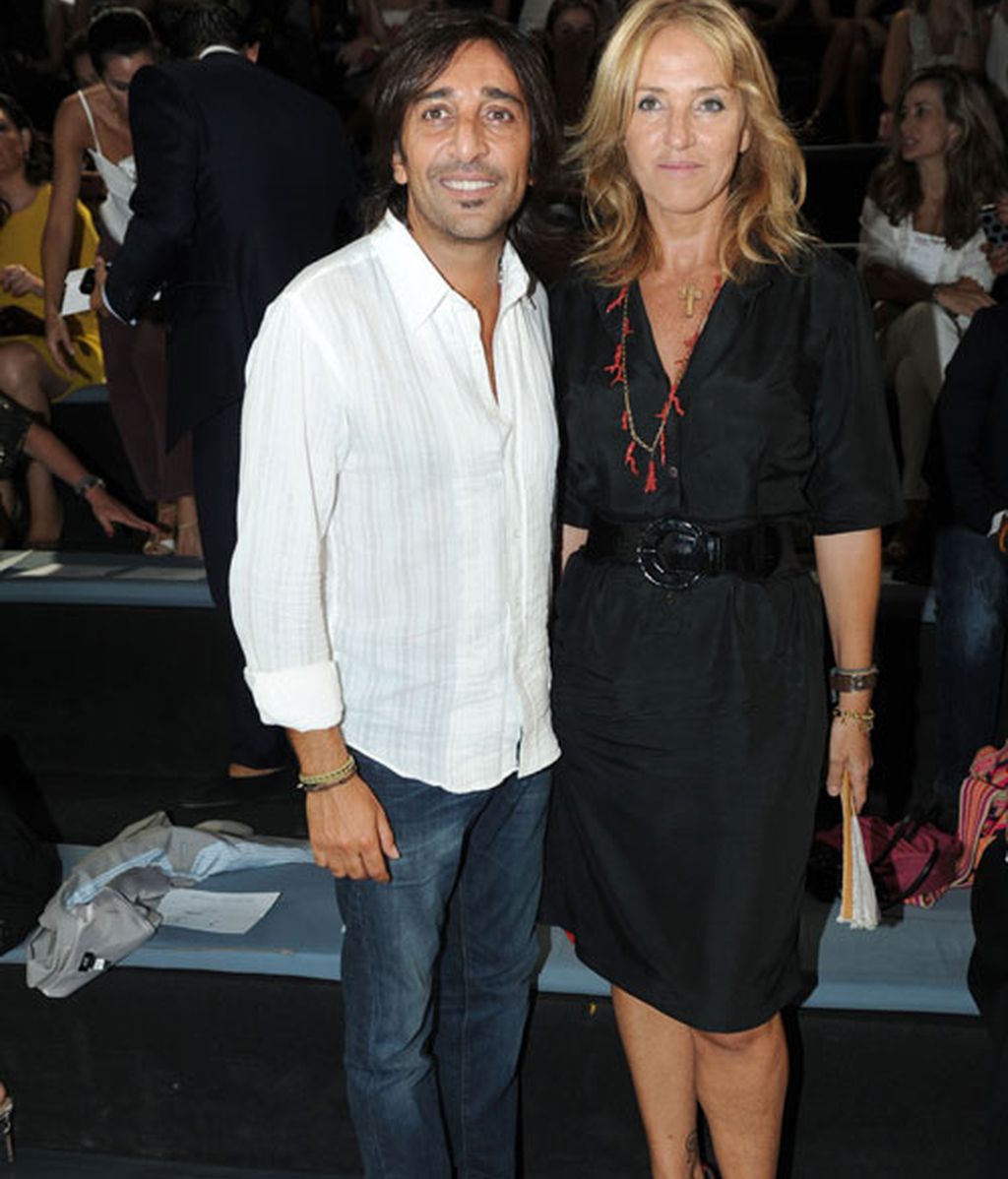 Paloma Lago, Mar Flores y Nieves Álvarez: tres clásicas de pasarela entre el público