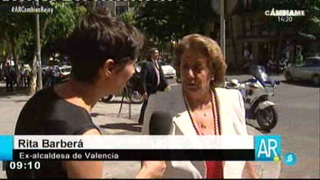 Marta Nebot, en la calle Génova tras los cambios del Partido Popular