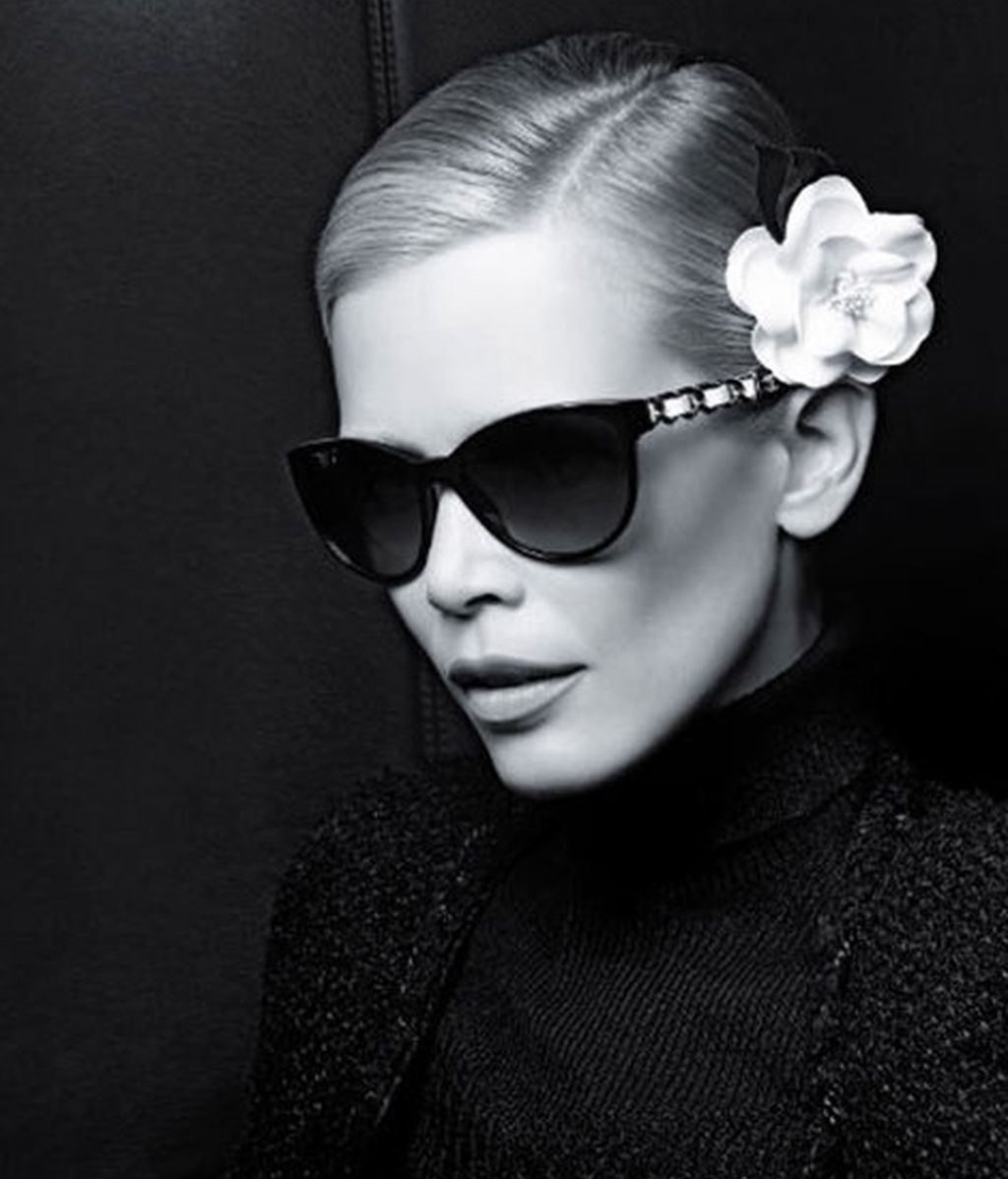 Claudia Schiffer, para Chanels Eyewear