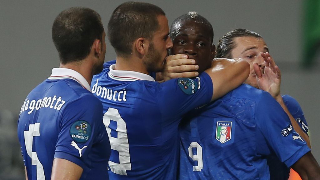 Italia - Irlanda, en imágenes