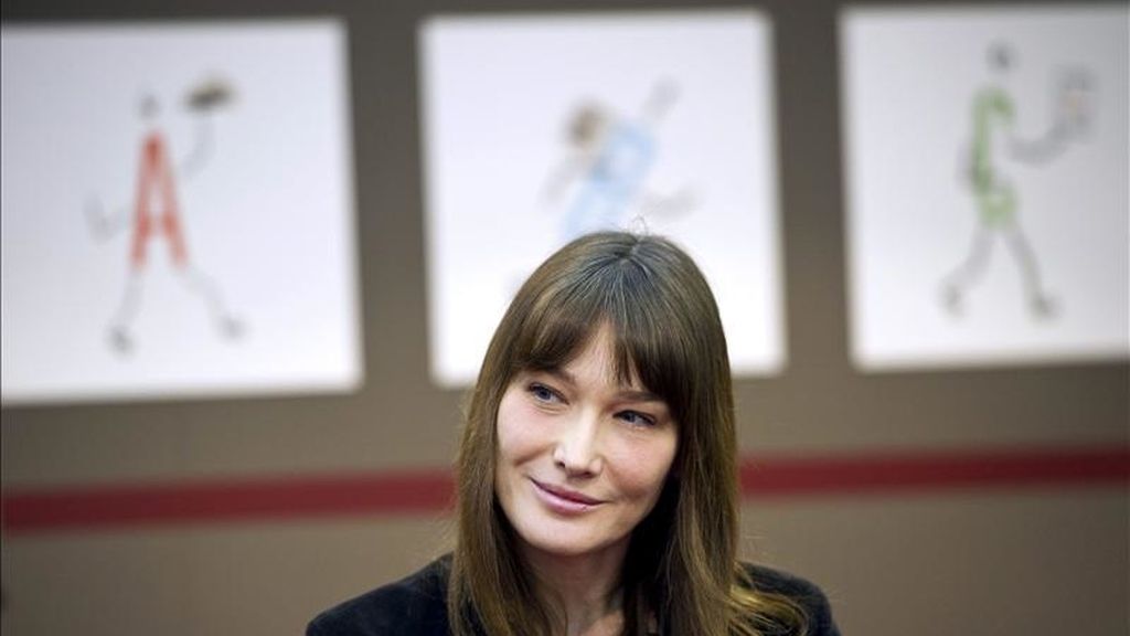 La primera dama de Francia, Carla Bruni-Sarkozy. EFE/Archivo La primera dama de Francia, Carla Bruni-Sarkozy. EFE/Archivo