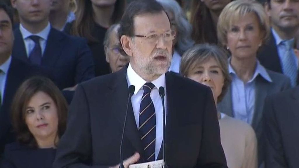 Mariano Rajoy: “Nadie está a salvo, pero tenemos que estar tranquilos”