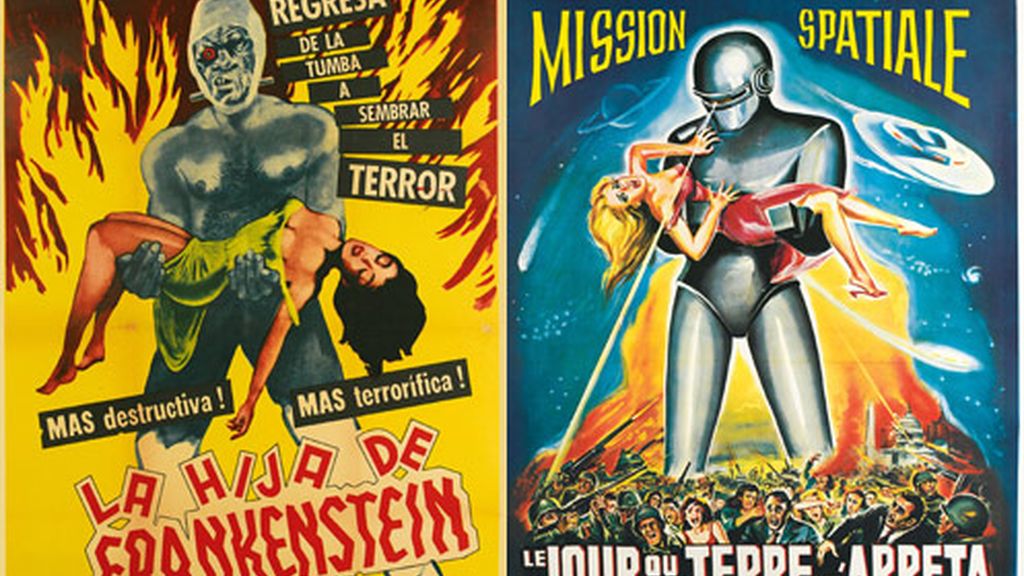 Carteles de miedo, a subasta