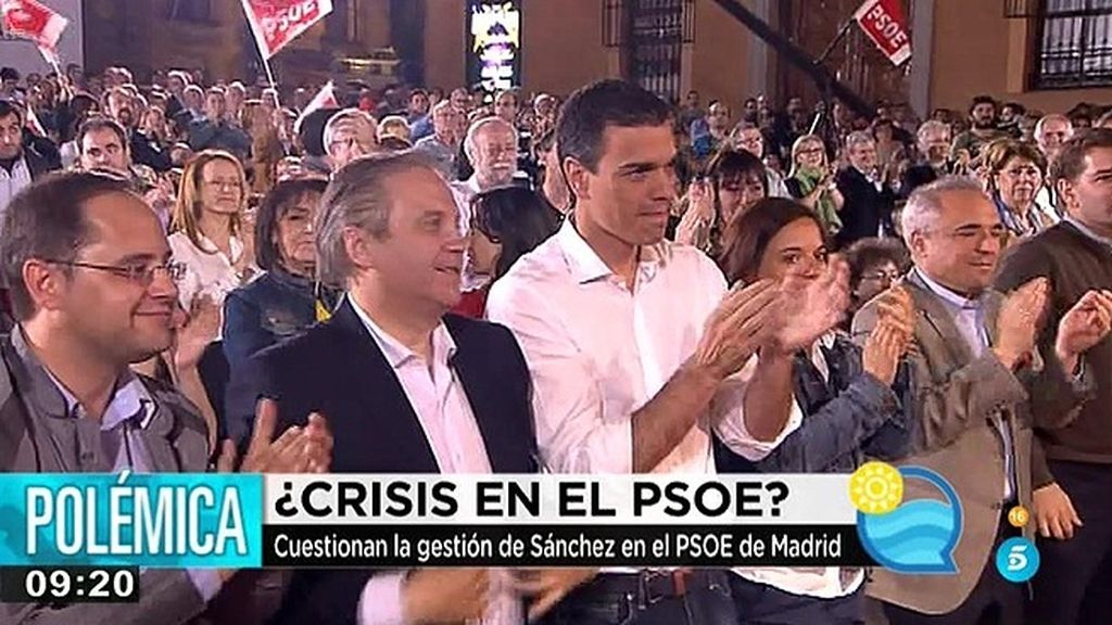 ¿Crisis en el PSOE?