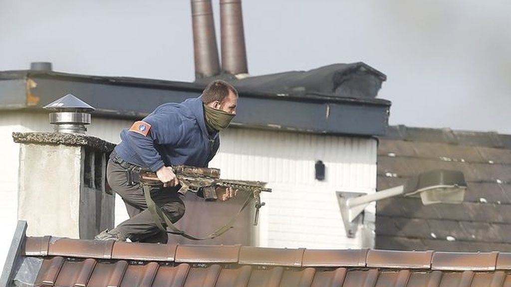 Operación antiyihadista en Bruselas