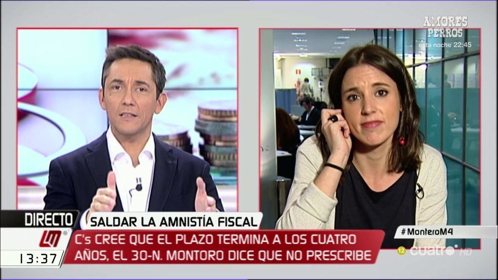 I. Montero: “Montoro no es un justiciero sino un ministro poco digno de representar a los españoles”
