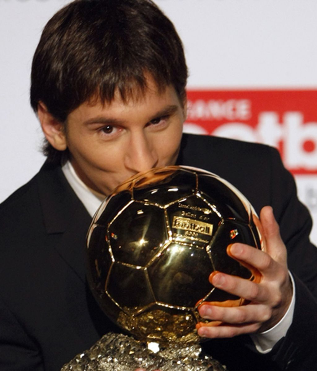 Ganando el Balón de oro...