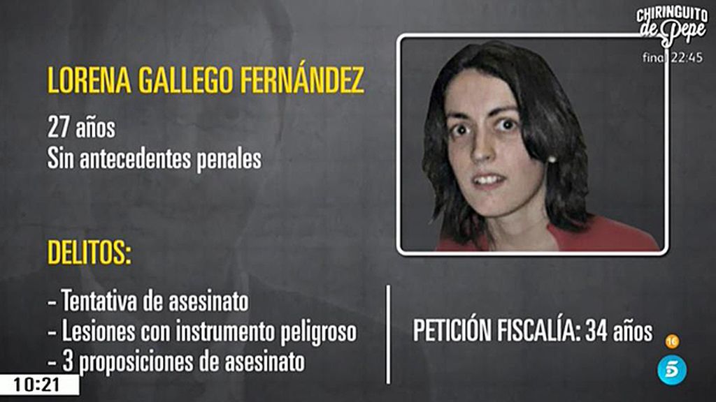 La acusada de intentar matar a la familia de Paco González ofrece dinero al resto de reclusas para "que terminen la tarea"