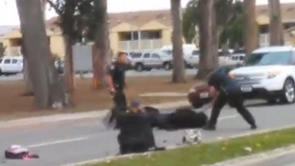 La policía investiga un nuevo caso de violencia policial en California