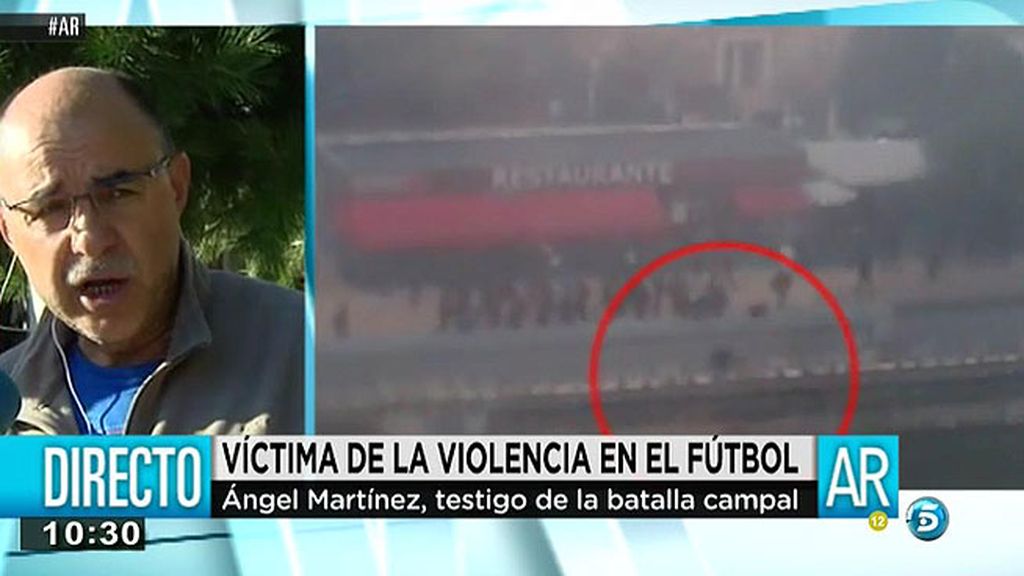 Ángel, testigo de la reyerta en el 'Madrid Río': "Yo vi pasotismo en la policía municipal"