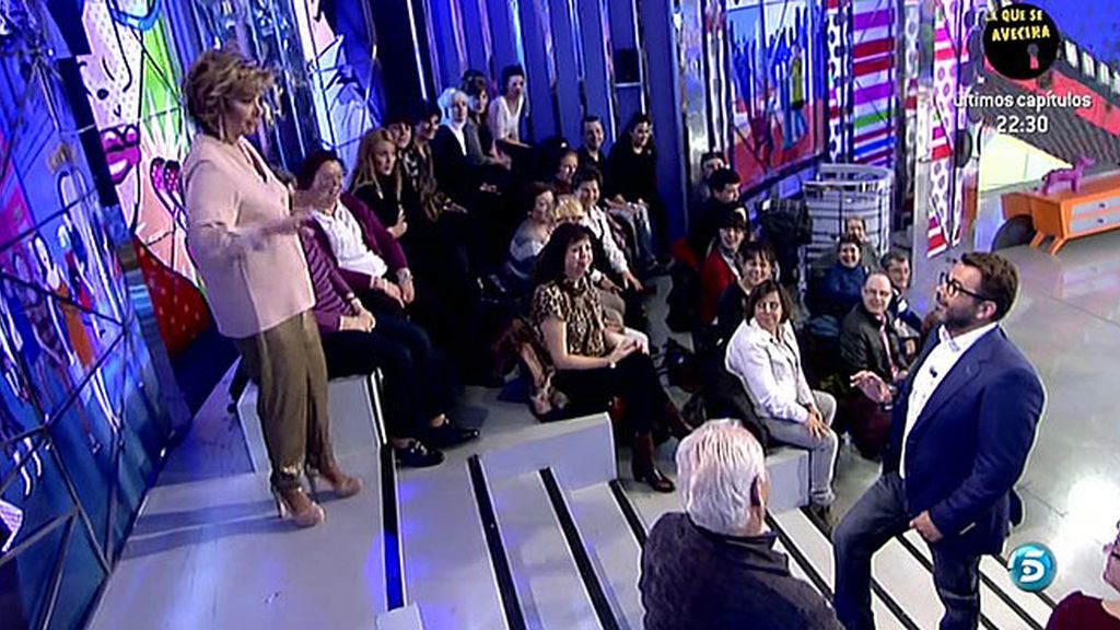 Los presentadores liman asperezas en directo