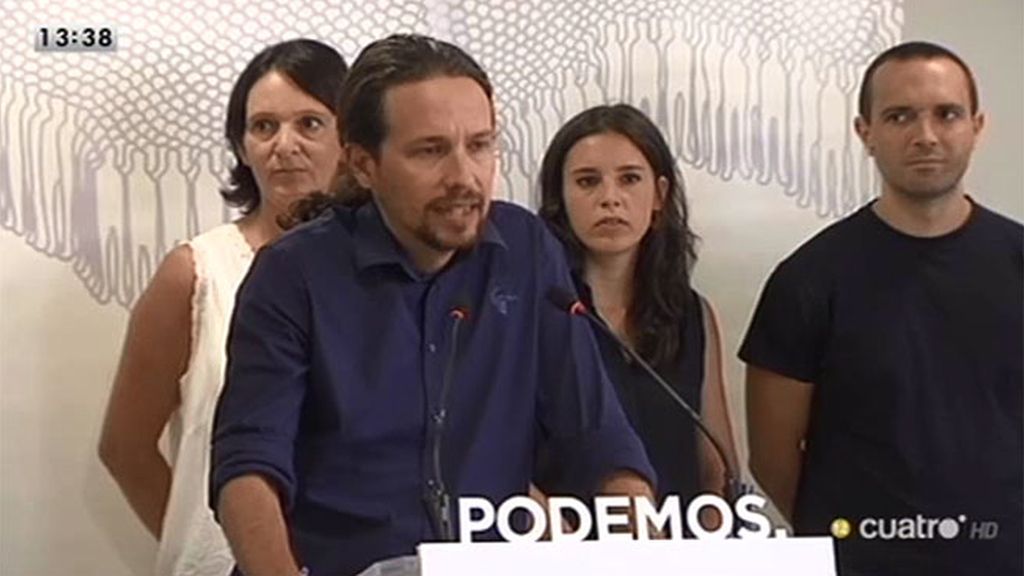 Pablo Iglesias insiste en que Podemos sale a ganar las elecciones generales