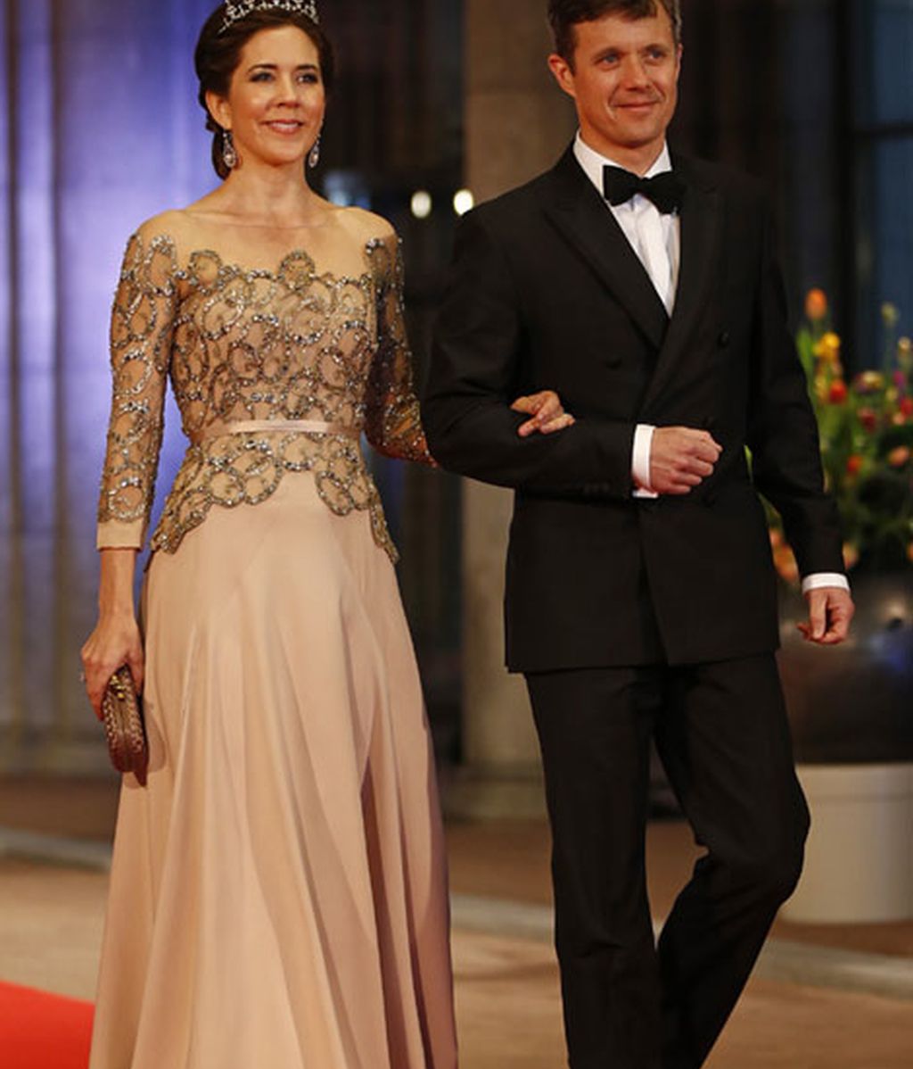 Cena de gala en Holanda