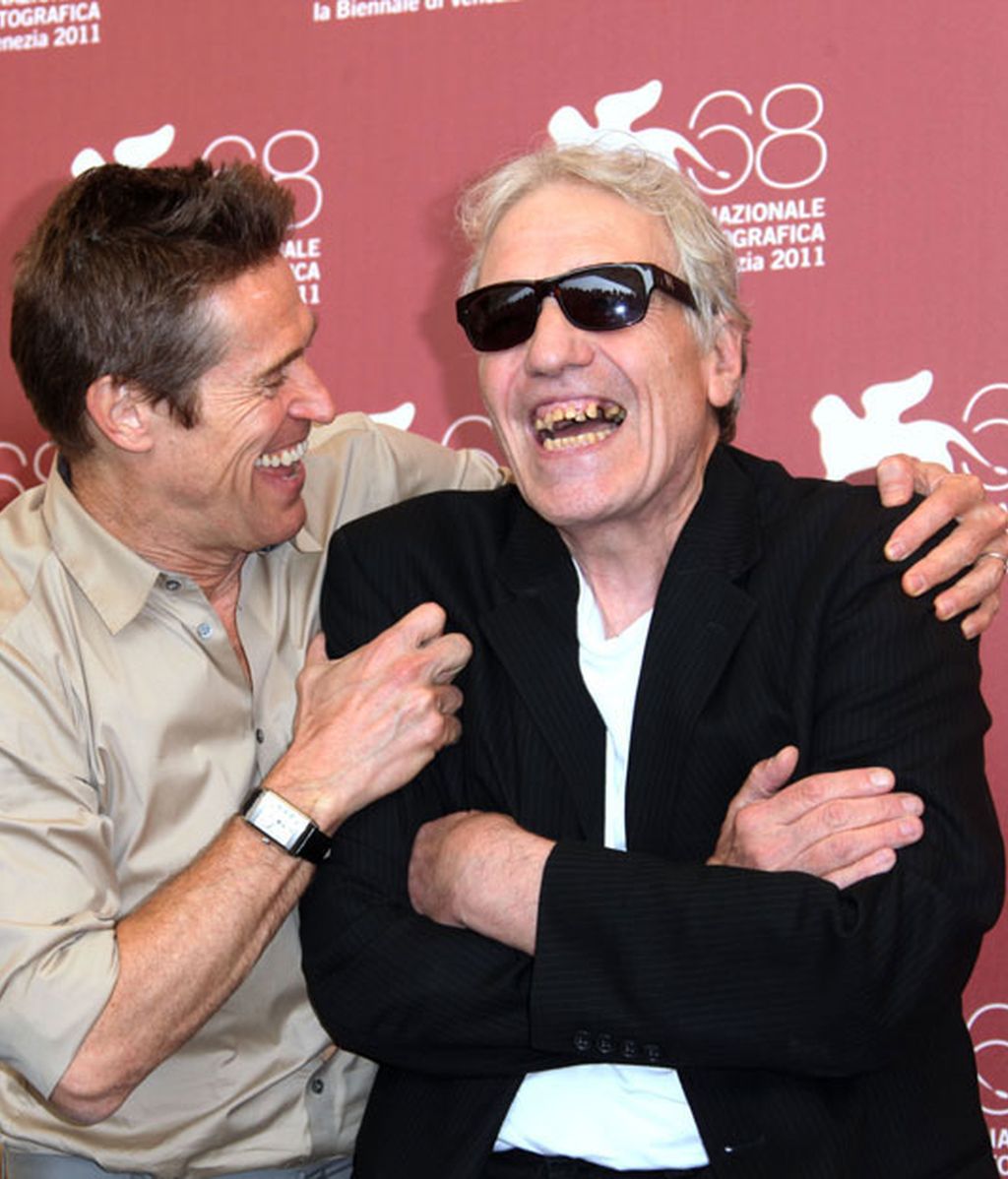 Willem Dafoe y el director Abel Ferrara