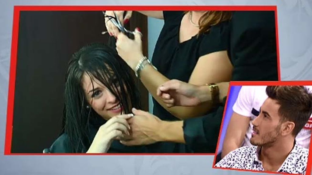Ruth, muy agobiada con el corte de pelo