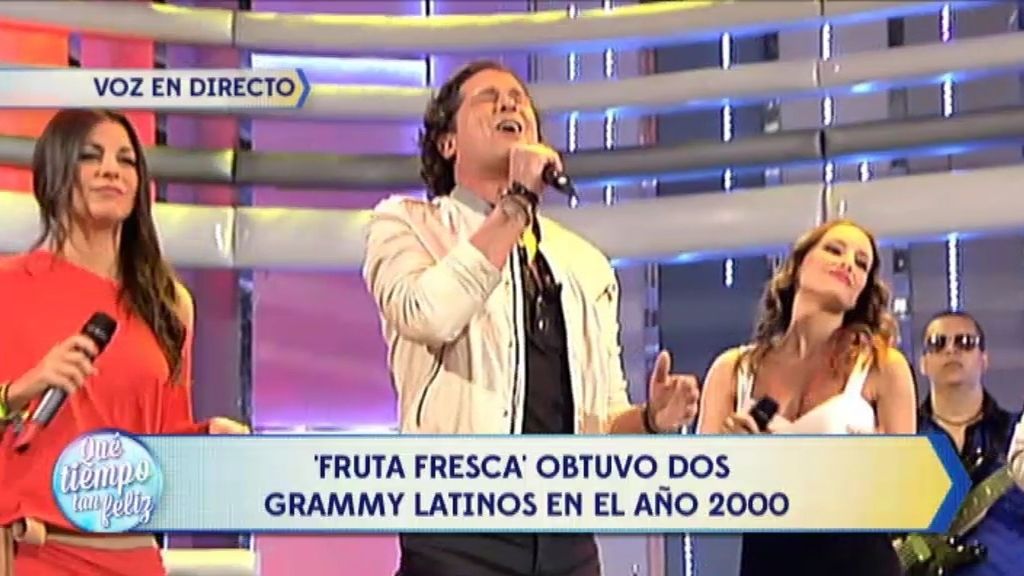 Carlos Vives canta su éxito ‘Fruta fresca’ con los ‘Supersingles’ en ¡QTTF!