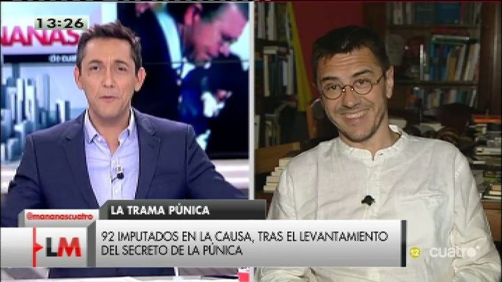 Monedero: "Rivera ha apuntalada al peor PSOE de Andalucía y al peor PP de Madrid"