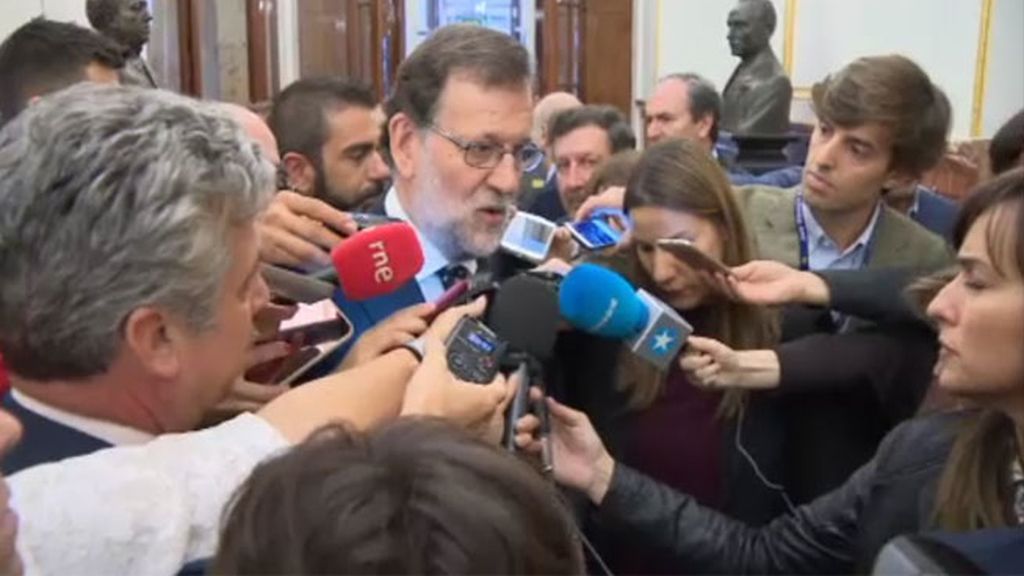 Rajoy critica a "la gente que va contra la libertad de expresión"