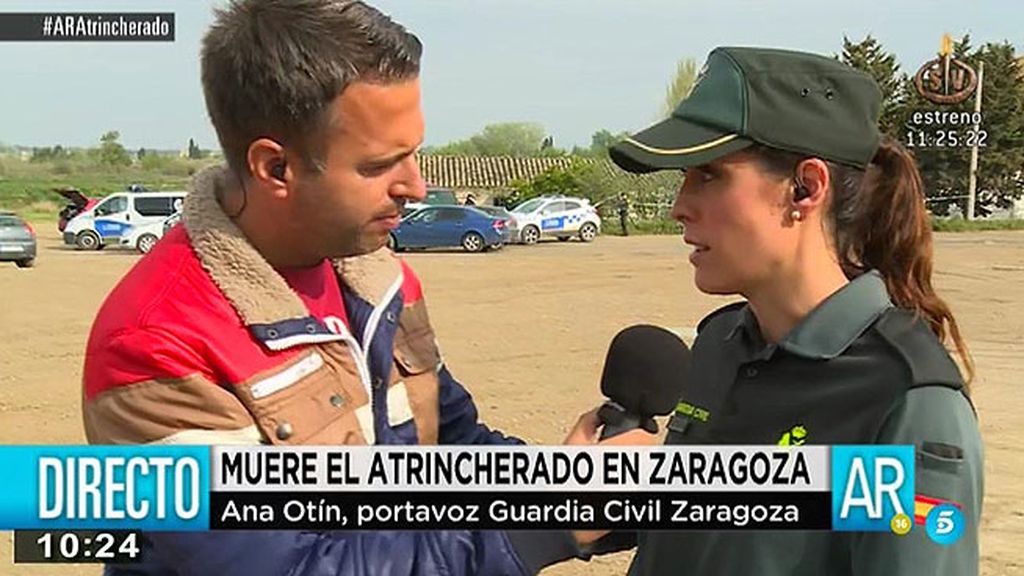 A. Otín, portavoz de la Guardia Civil: "La familia también ha intentado negociar"