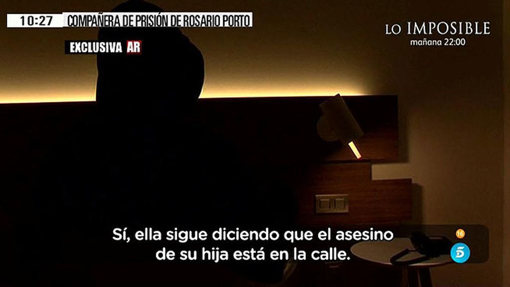 Compañera de Porto: "Sigue diciendo que el asesino de su hija está en la calle"