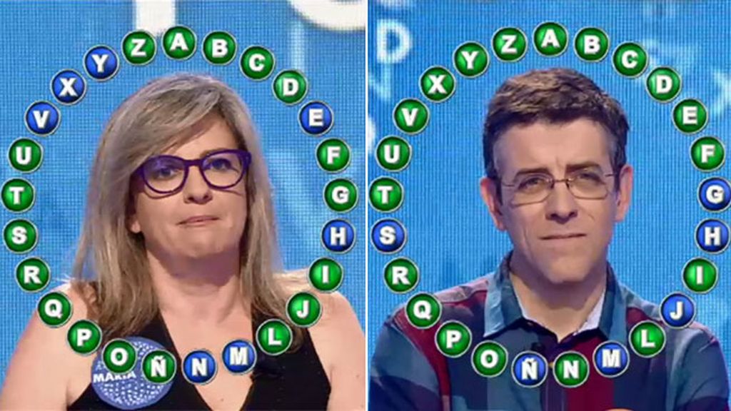 María José y Jero empatan en el rosco