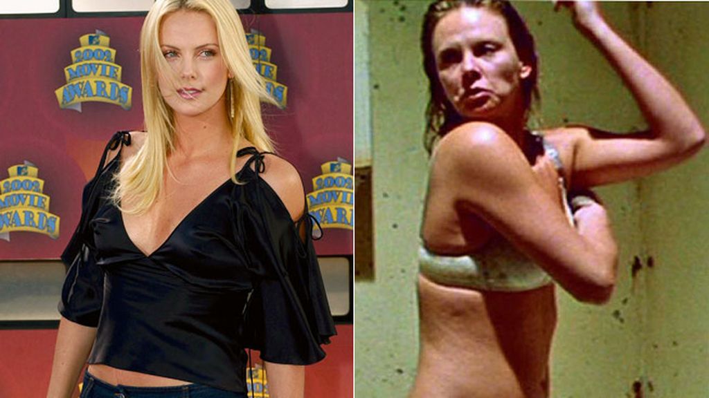 Charlize Theron engordó cerca de 15 kilos para protagonizar 'Monster' en 2003