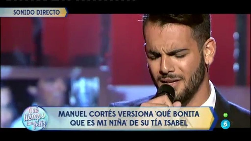 Manuel Cortés, hijo de Raquel Bollo, versiona una canción de su tía Isabel Pantoja
