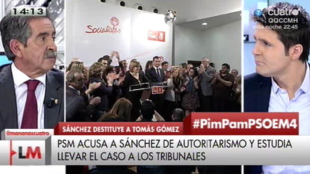 Revilla: "Esta es la guerra civil del PSOE"
