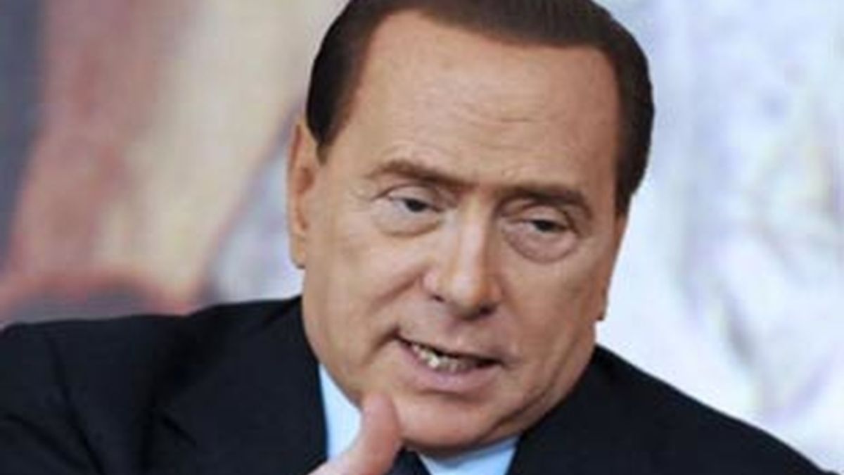 Silvio Berlusconi, primer ministro italiano.