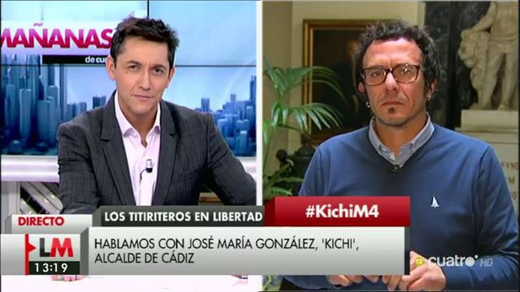 La entrevista de José María González 'Kichi' en ‘Las Mañanas de Cuatro’, a la carta