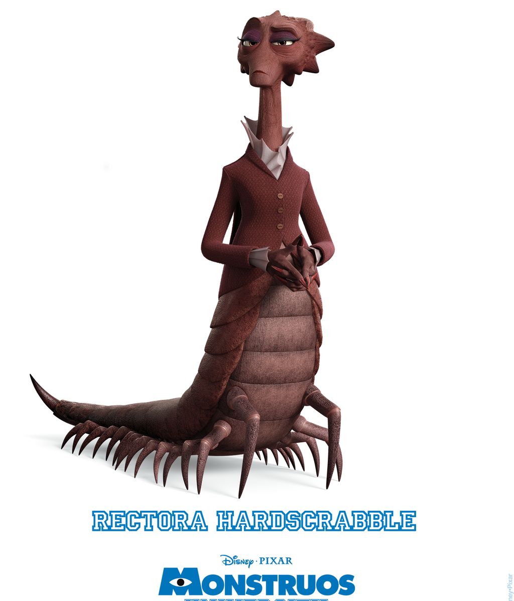Estos son los personajes de 'Monstruos University'