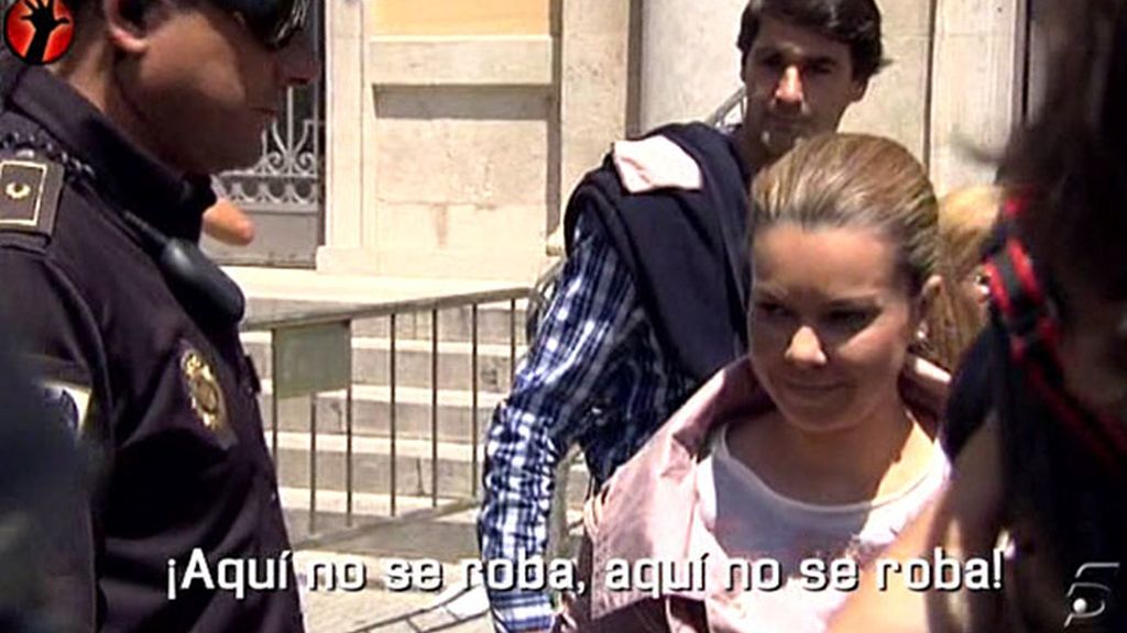 Mª José Campanario, increpada