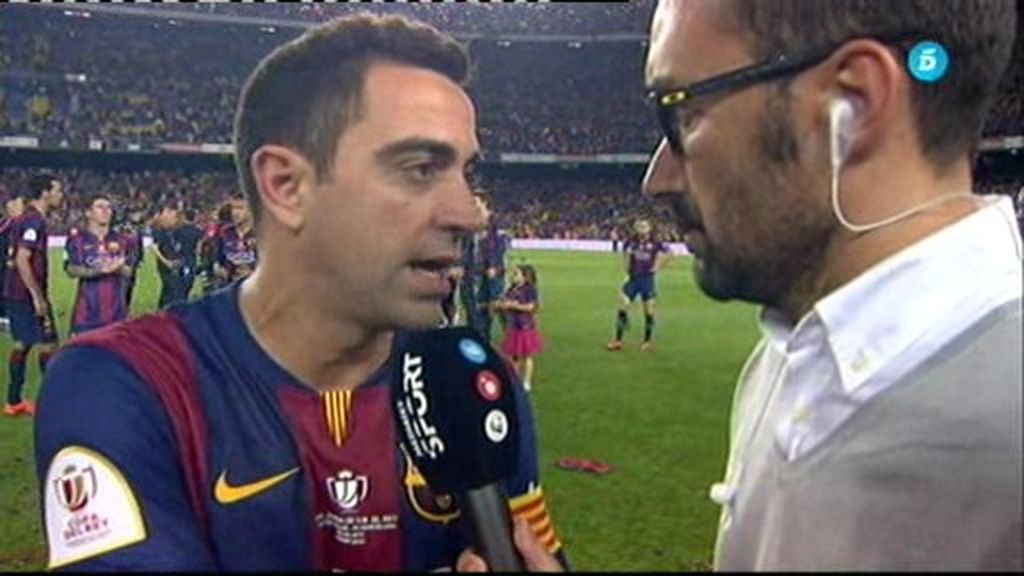 Xavi: “Estamos en una dinámica ganadora, llegamos frescos a final de temporada”