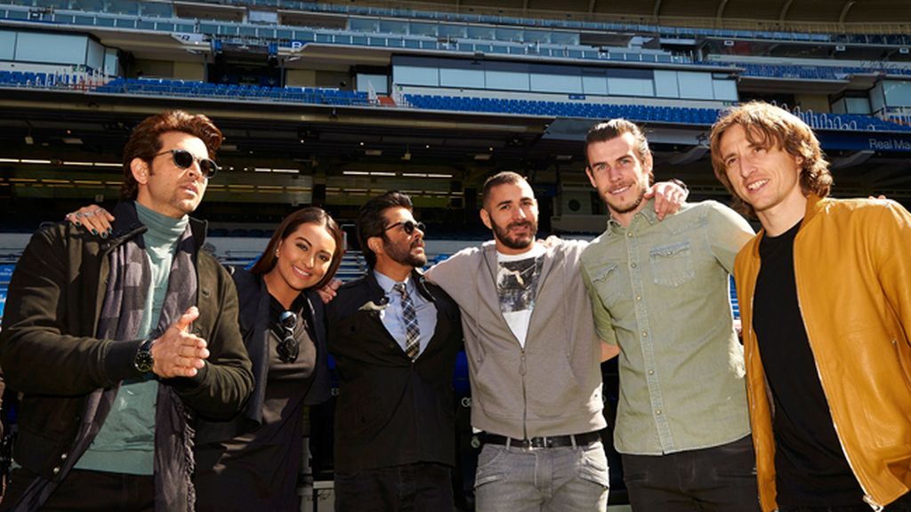 Bollywood visita al Real Madrid