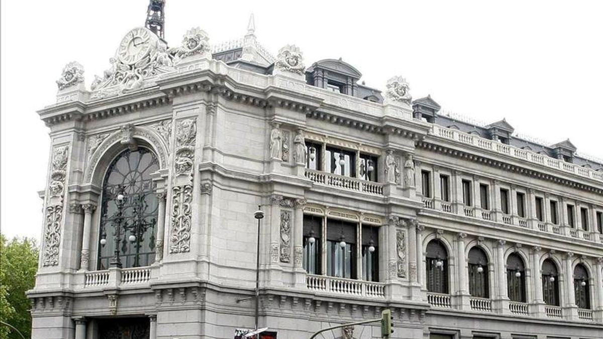 Vista de la fachada del Banco de España. EFE/Archivo