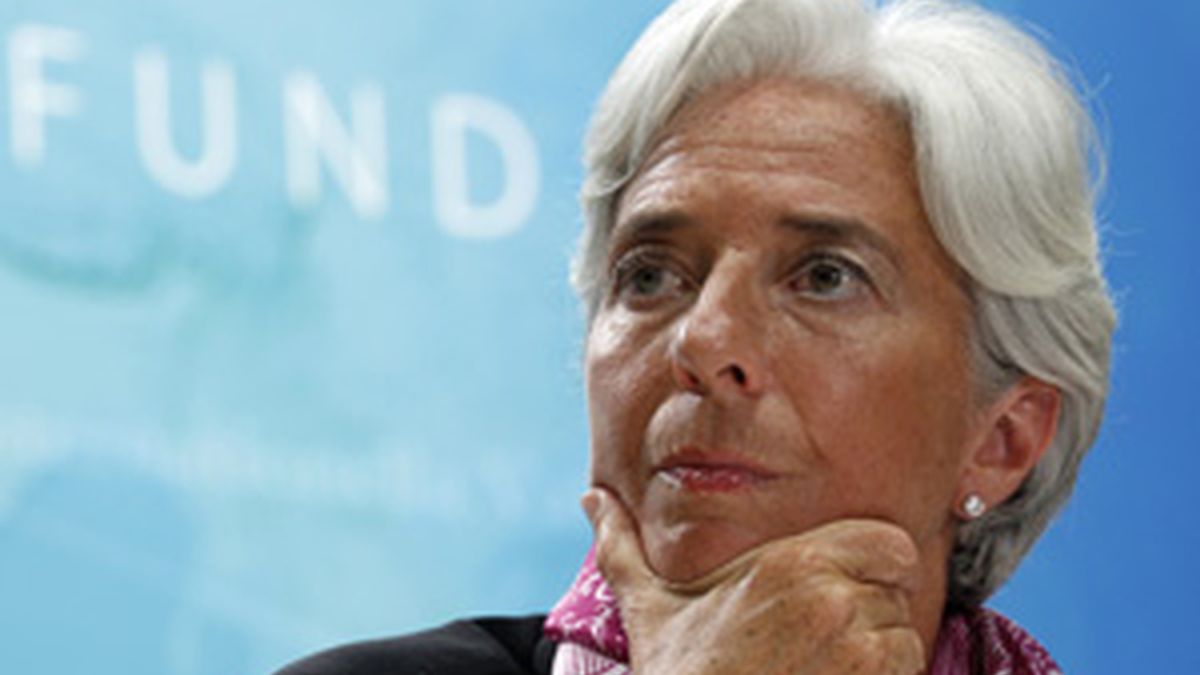 La directora del FMI Christine Lagarde hoy en Washington FOTO: REUTERS