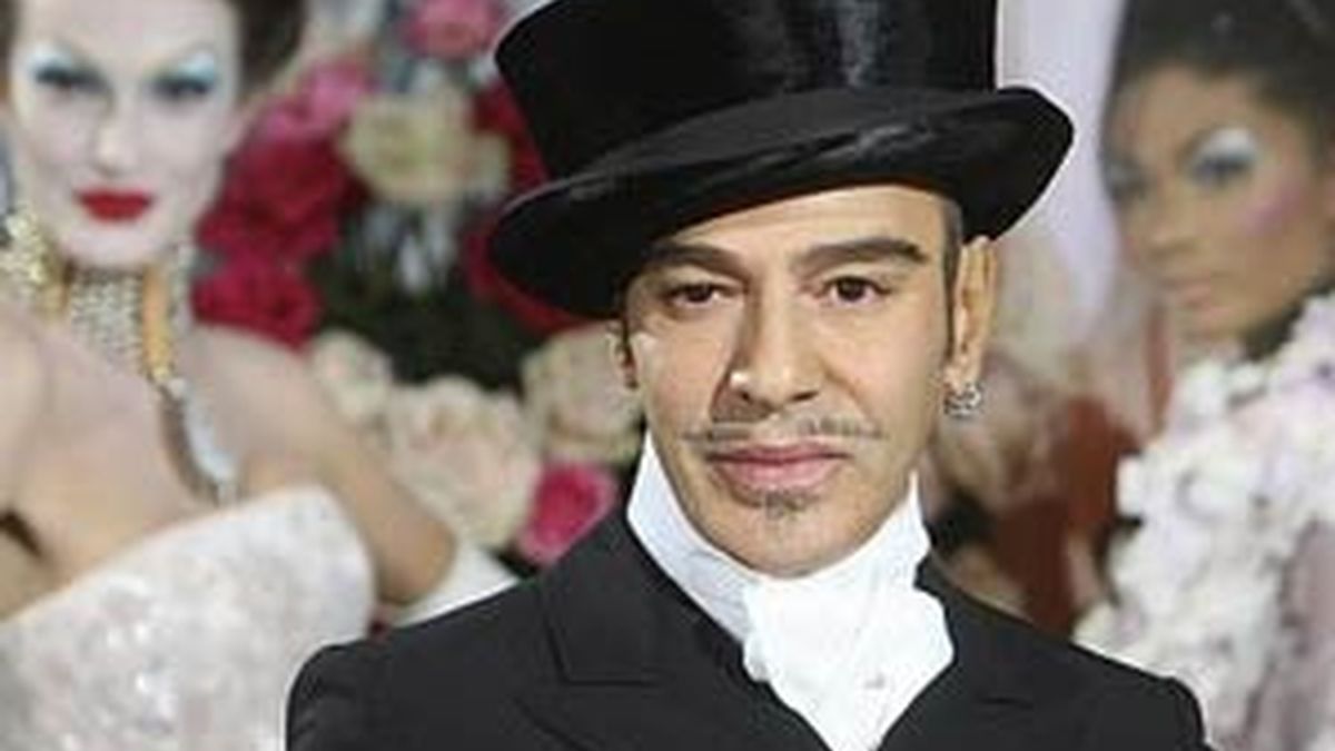 John Galliano, en una imagen de archivo. Foto: AP / Archivo