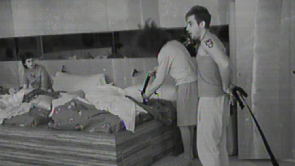 Kristian e Iván, los madrugadores