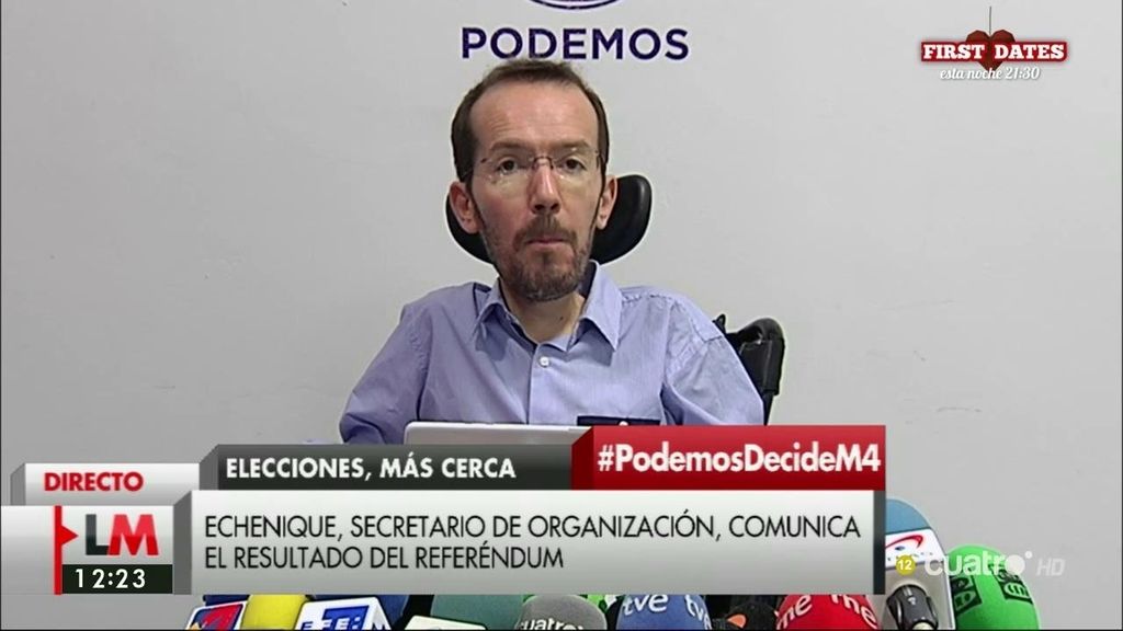 Los votantes de Podemos dicen ‘no’ a respaldar un gobierno de PSOE y C's