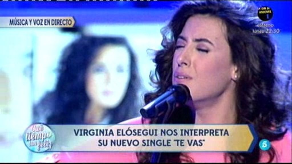 Virginia Elósegui canta su nuevo single ‘Te vas’ en ¡QTTF!