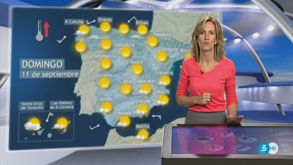 El tiempo, con Rosalía Fernández